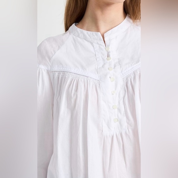 XIRENA EUC Sz L White Button-Up Women's “Delilah” Top - Picture 3 of 11